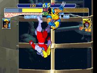 une photo d'Ã©cran de X-Men - Children of the Atom sur Sega Saturn